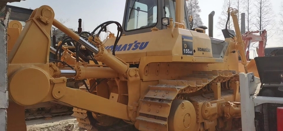 8-тонный Komatsu D155A EPA двигатель гидравлический бульдозер с емкостью в ведрах 3,6 м3