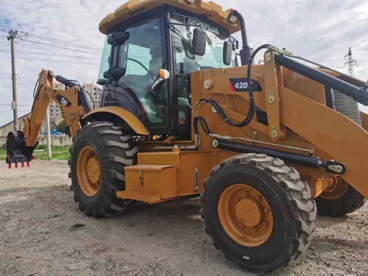 Оригинальная Япония 9TON EPA Двигатель cummis Гидравлический буксир CAT 420F в Шанхае