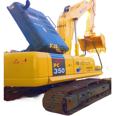 Komatsu PC350 Использованный экскаватор Япония Оригинальная краска 35тонный Komatsu Crawler Excavator