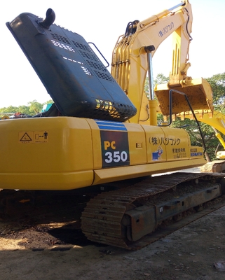 Komatsu PC350 Использованный экскаватор Япония Оригинальная краска 35тонный Komatsu Crawler Excavator