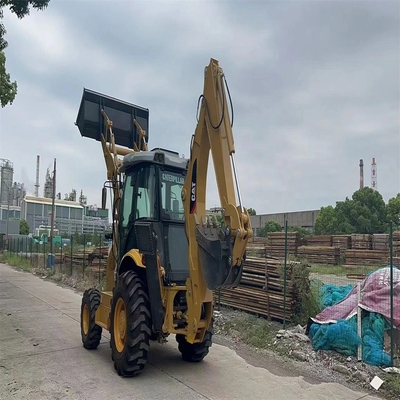 Подержанный оригинальный японский буровой погрузчик Caterpillar CAT 420F для тяжелой работы