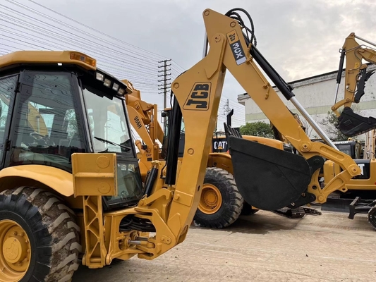 Использованный японский оригинальный нагрузчик краски JCB 3CX высокоэффективный двигатель HINO