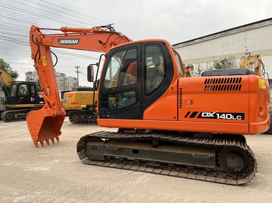 Экскаватор Doosan DX140LC с оригинальным двигателем и гидроцилиндром Liyuan из Японии