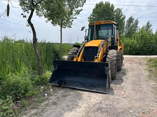 JCB4CX Использованный гидравлический буровой погрузчик с двигателем EPA в Великобритании и США