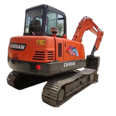 Doosan DH55 Использованный кашильщик 68kw Оригинальная машина для покраски Японии Вес 5500 кг по доступной цене