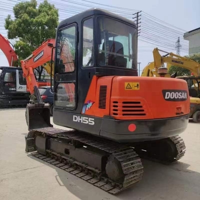 Doosan DH55 Использованный кашильщик 68kw Оригинальная машина для покраски Японии Вес 5500 кг по доступной цене