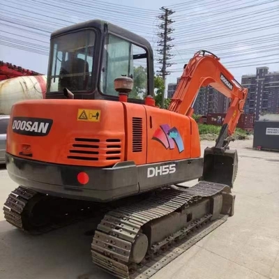 Doosan DH55 Использованный кашильщик 68kw Оригинальная машина для покраски Японии Вес 5500 кг по доступной цене