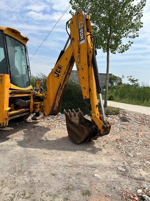 JCB4CX Использованный гидравлический буровой погрузчик с двигателем EPA в Великобритании и США