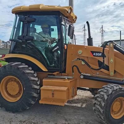 7 тонн номинальной нагрузки Подержанный погрузчик Caterpillar CAT 420F по доступной цене из Японии
