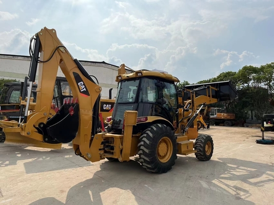 CAT 420F Использованный буровой погрузчик с рабочей массой 20 тонн и рабочим временем 0-2000 часов