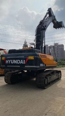 Корейский эксплуатируемый экскаватор Hyundai 300LC-9S оригинальная краска полностью гидравлическая система