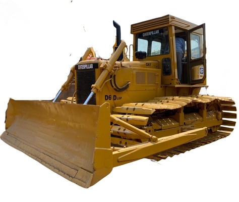 15-тонный подержанный дозер CATERPILLAR D6D, оборудованный гидравлическим насосом Liyuan в Японии