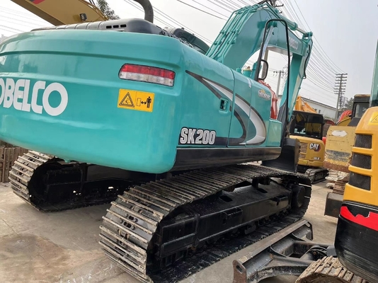 Использованный экскаватор Kobelco SK210LC с гидравлическим насосом Liyuan и оригинальной краской в Японии
