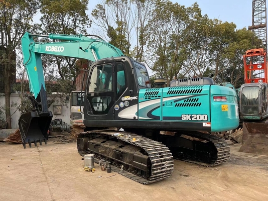 Использованный экскаватор Kobelco SK210LC с гидравлическим насосом Liyuan и оригинальной краской в Японии