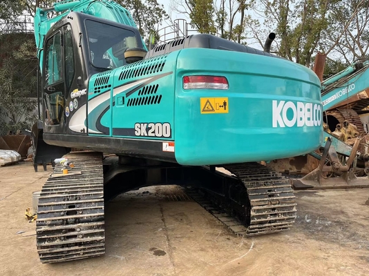 Использованный экскаватор Kobelco SK210LC с гидравлическим насосом Liyuan и оригинальной краской в Японии