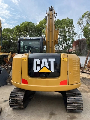 Оригинальный японский CAT MINI Crawler Digger 307E2 Ton Excavator 7TON Рабочая масса 27kW