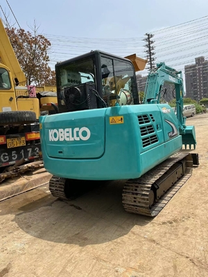 Использованный мини экскаватор KOBELCO SK60 с низким рабочим временем и гидравлическим цилиндром Parker
