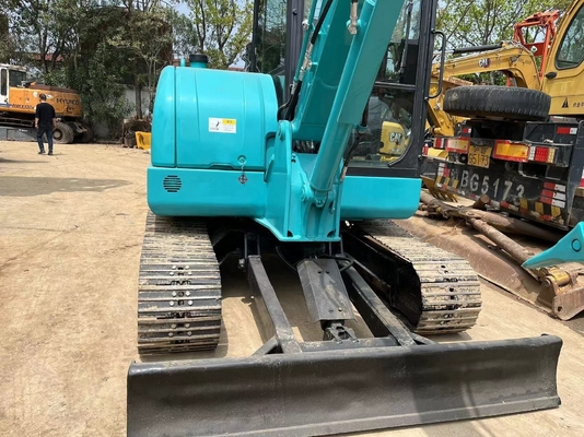 Использованный мини экскаватор KOBELCO SK60 с низким рабочим временем и гидравлическим цилиндром Parker