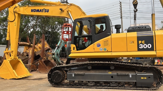 Подержанный экскаватор Komatsu PC300 Crawler Machine в хорошем состоянии оригинальная краска