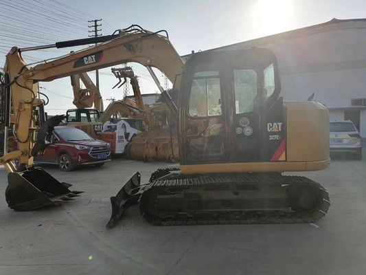 Оригинальная краска CATERPILLAR 307E2 Использованный 7тонный дизельный копальщик Liyuan гидравлический цилиндр