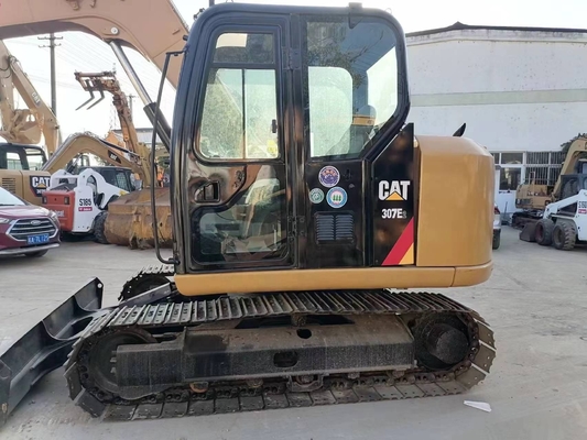 Оригинальная краска CATERPILLAR 307E2 Использованный 7тонный дизельный копальщик Liyuan гидравлический цилиндр