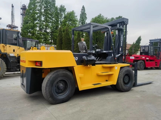 KOMATSU FD150 15-тонный грузовик для подъема поддонов с ручной эксплуатацией в хорошем состоянии