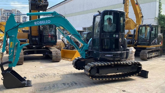 2021 Kobelco SK55R 5тонный экскаватор с оригинальным двигателем и в хорошем состоянии в Шанхае