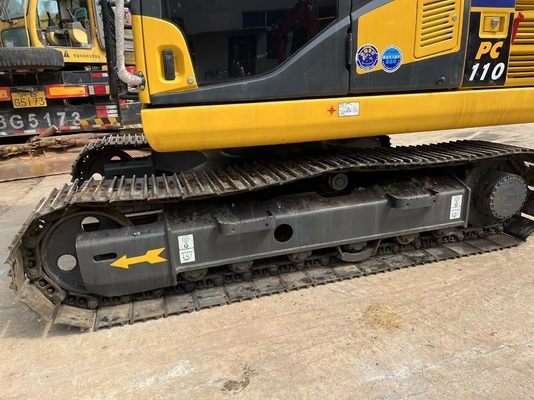 Двигатель YANMAR использованный оригинальный Япония 11T мини экскаватор Komatsu PC110 Crawler для розничной торговли
