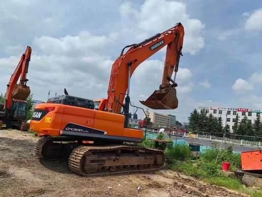 30 тонн использованный Doosan DX300LC-9C гидравлический экскаватор оригинальная краска и EPA двигатель Корея