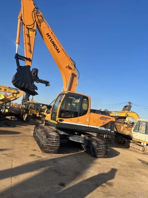 Подержанный экскаватор Hyundai 220lc-9s EPA двигатель Шанхай 22T Crawler Digger по доступной цене
