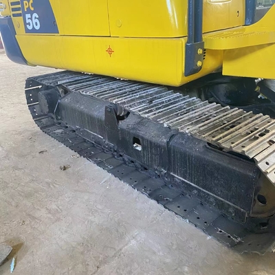 Низкие рабочие часы Использованный Komatsu PC56 мини-маленький экскаватор для повышения эффективности строительства