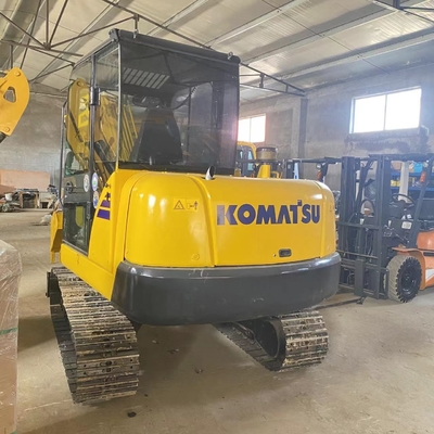 Низкие рабочие часы Использованный Komatsu PC56 мини-маленький экскаватор для повышения эффективности строительства