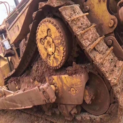 CAT D8L Использованный бульдозер оригинальный и в хорошем состоянии с другим гидравлическим клапаном