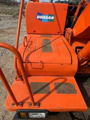 Подержанный экскаватор на колесах DOOSAN DX140W-7 с оригинальной краской и двигателем Cummins мощностью 112 кВт