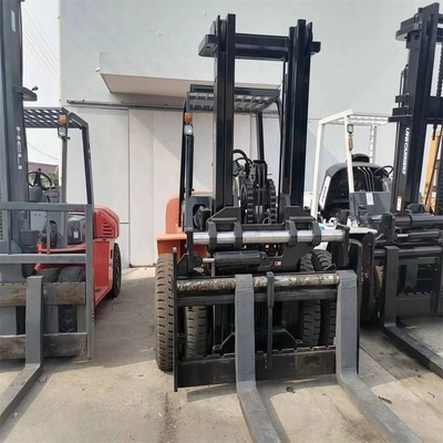 Подержанный вилочный погрузчик Hangzhou R100 10 тонн для легкой эксплуатации на рынке Шанхая