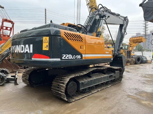 Использованная 22 тонны Корея Robex220lc-9s EPA двигатель Hyundai 220 экскаватор с оригинальной краской