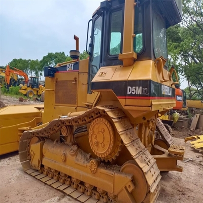 В хорошем состоянии CAT D5M подержанный бульдозер оригинальный цвет трейлер трейлер по доступной цене
