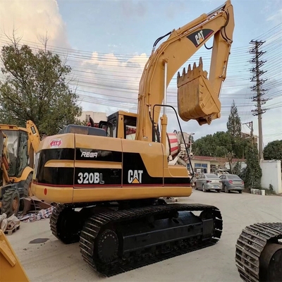 Отличные рабочие условия Использованный экскаватор CAT 320bl 95кВт 20тонна рабочая масса