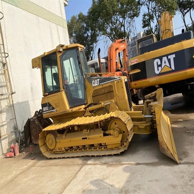 Использованный оригинальный японский бульдозер CAT D5G с двигателем Cat мощностью 67 kW и оригинальным двигателем