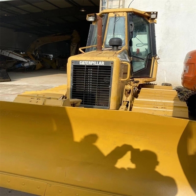 Использованный оригинальный японский бульдозер CAT D5G с двигателем Cat мощностью 67 kW и оригинальным двигателем
