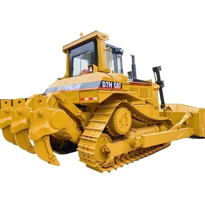 6м3 Пропускная способность Оригинальный двигатель Cat Вторая рука Cat D7H Подержанный бульдозер Caterpillar