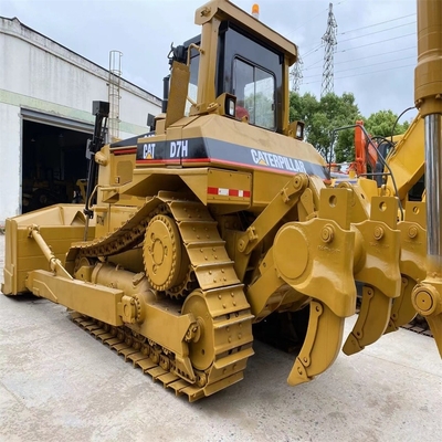 6м3 Пропускная способность Оригинальный двигатель Cat Вторая рука Cat D7H Подержанный бульдозер Caterpillar