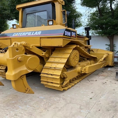 CAT D9N Использованный бульдозер CAT с оригинальным двигателем Cat и гидравлическим бульдозером