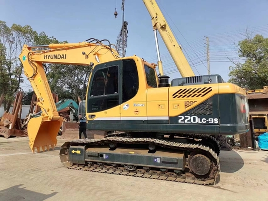 Экскаваторы HYUNDAI 220LC-9S экскаваторы с хорошим состоянием подержанный экскаватор