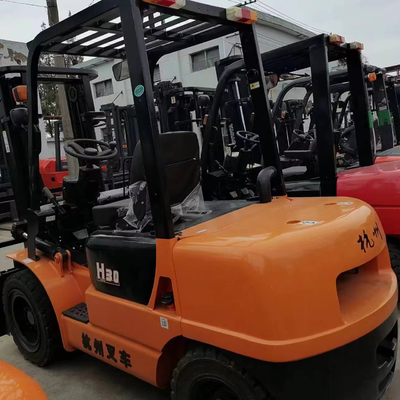 Надежный вилочный погрузчик Hangcha H30 Hangzhou Diesel с массой 5570 кг