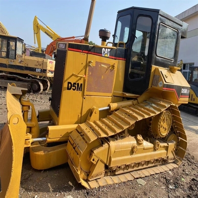 Бульдозер с гидравлическим полётом Использованные бульдозеры CAT D5M из Японии с гидравлическим цилиндром