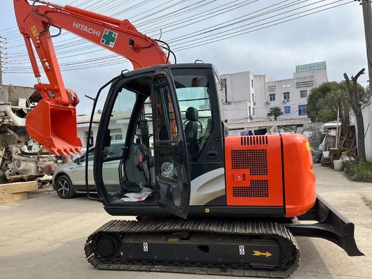 Использованный экскаватор Hitachi ZX70 оригинальная краска Япония EPA двигатель с гидравлическим цилиндром CAT