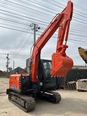 Использованный экскаватор Hitachi ZX70 оригинальная краска Япония EPA двигатель с гидравлическим цилиндром CAT