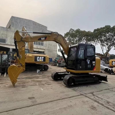 Использованный экскаватор CAT308E2 с 8 тонной рабочей массой идеально подходит для строительных площадок