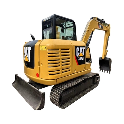 CAT 307e2 Подержанный экскаватор с гидравлическим насосом TOSHIBA в хорошем состоянии